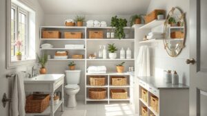 27 Budget Bathroom Organization Ideas for Renters: Transform Your Space