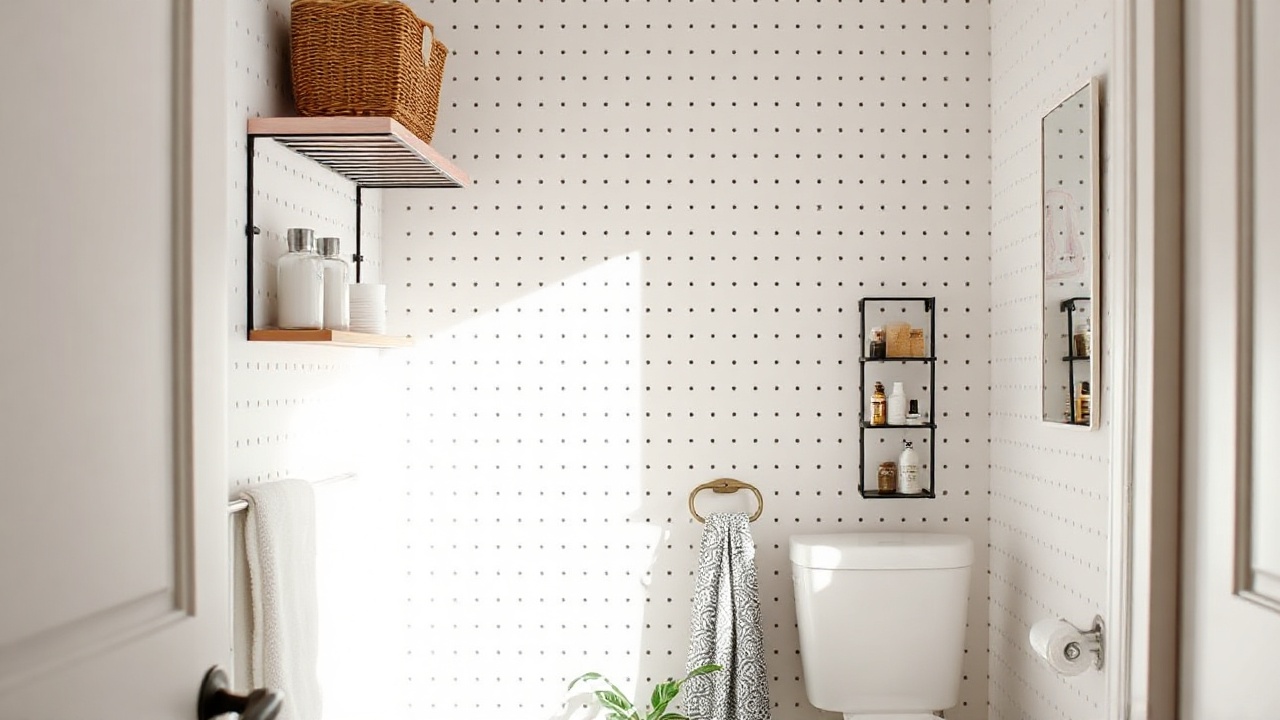 Hang a Pegboard for Customizable Storage