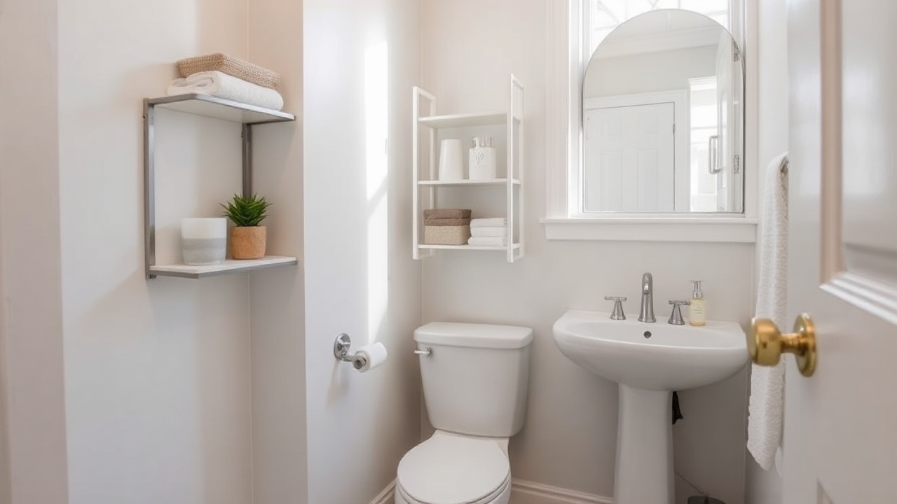 Install a Corner Shelf Unit